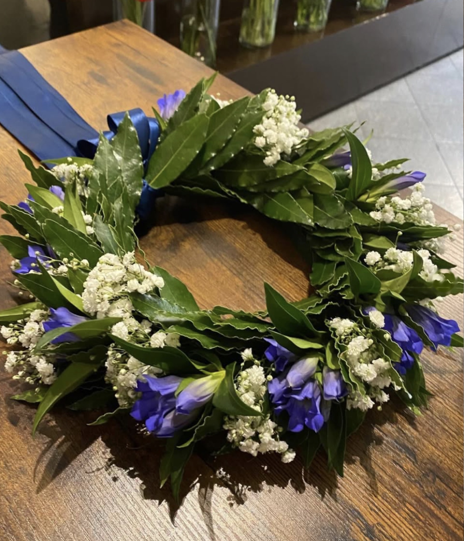 Corona di laurea realizzata da La Rosa Nera
